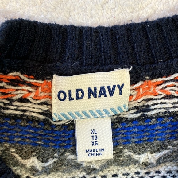 Old Navy fair isle sweater - Picture 3 of 5